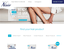 Tablet Screenshot of nair.com.au